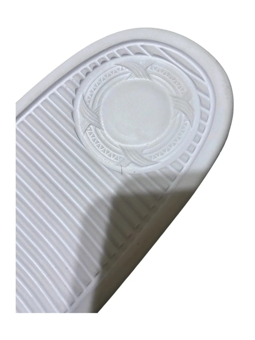 JARDÍN APPAREL Men’s Blue Leaf Slides Collaboration with SANDALBOYZ